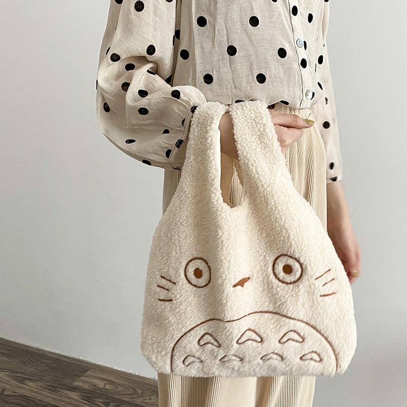 Bags | My Neighbor Totoro Cartoon Corduroy Tote Bag Accessories Bags