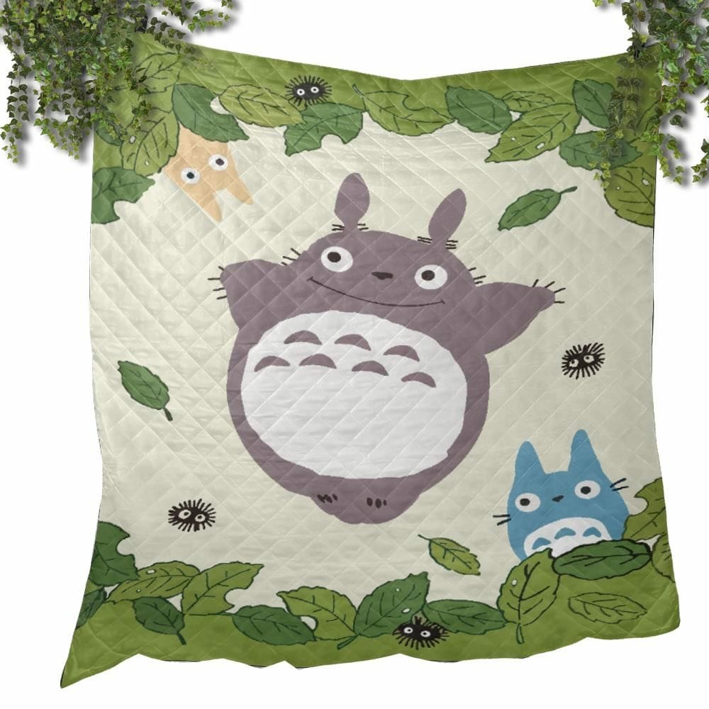 Blankets | Totoro And Friends Quilt Blanket Blankets Blankets