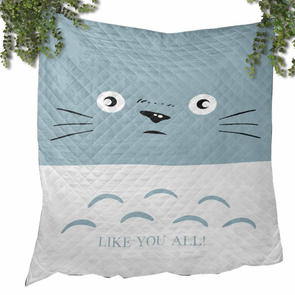 Blankets | Totoro Like You All Quilt Blanket Blankets Blankets