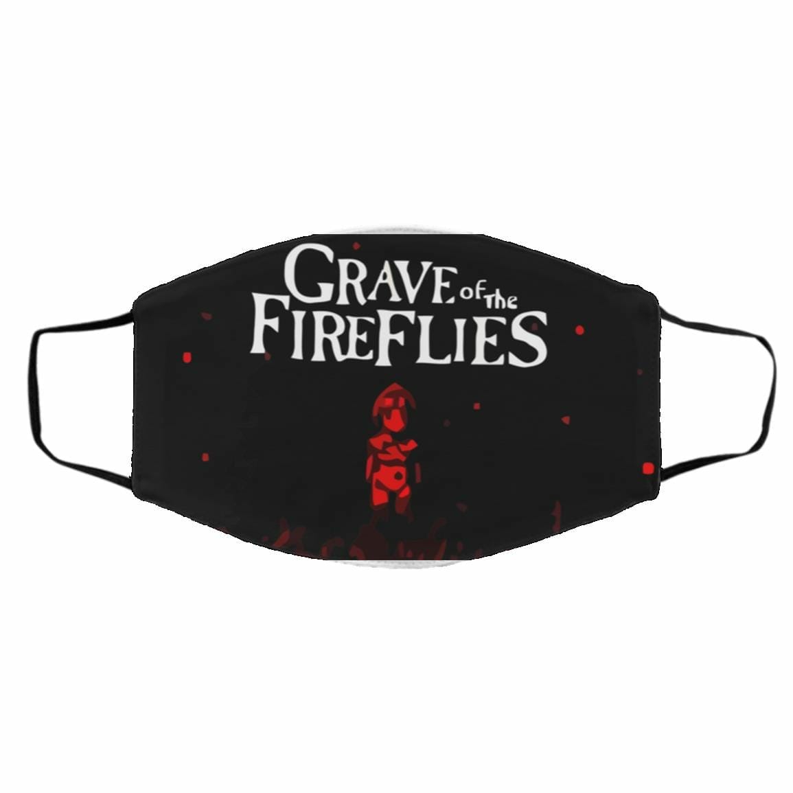 Face Covers | Grave Of The Fireflies Poster Face Mask Accessories Face Covers