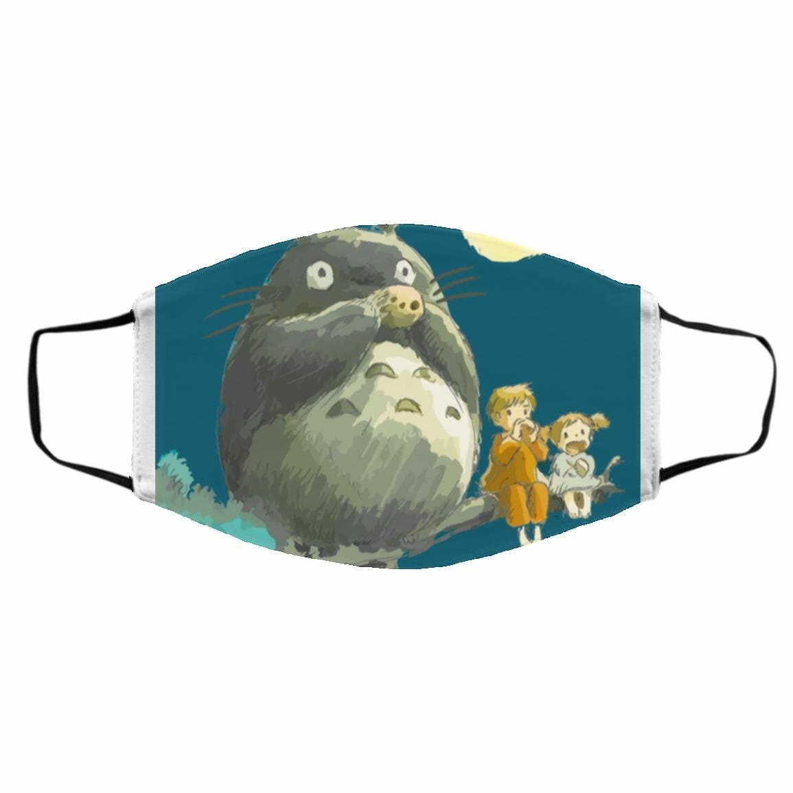 Face Covers | My Neighbor Totoro By The Moon Face Mask Accessories Face Covers