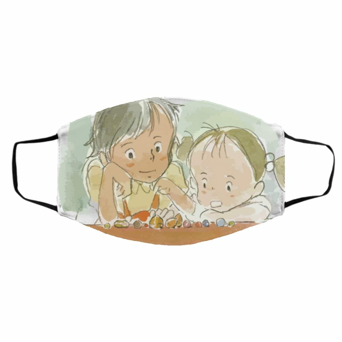 Face Covers | My Neighbor Totoro – Mei – Satsuki Face Mask Accessories Face Covers