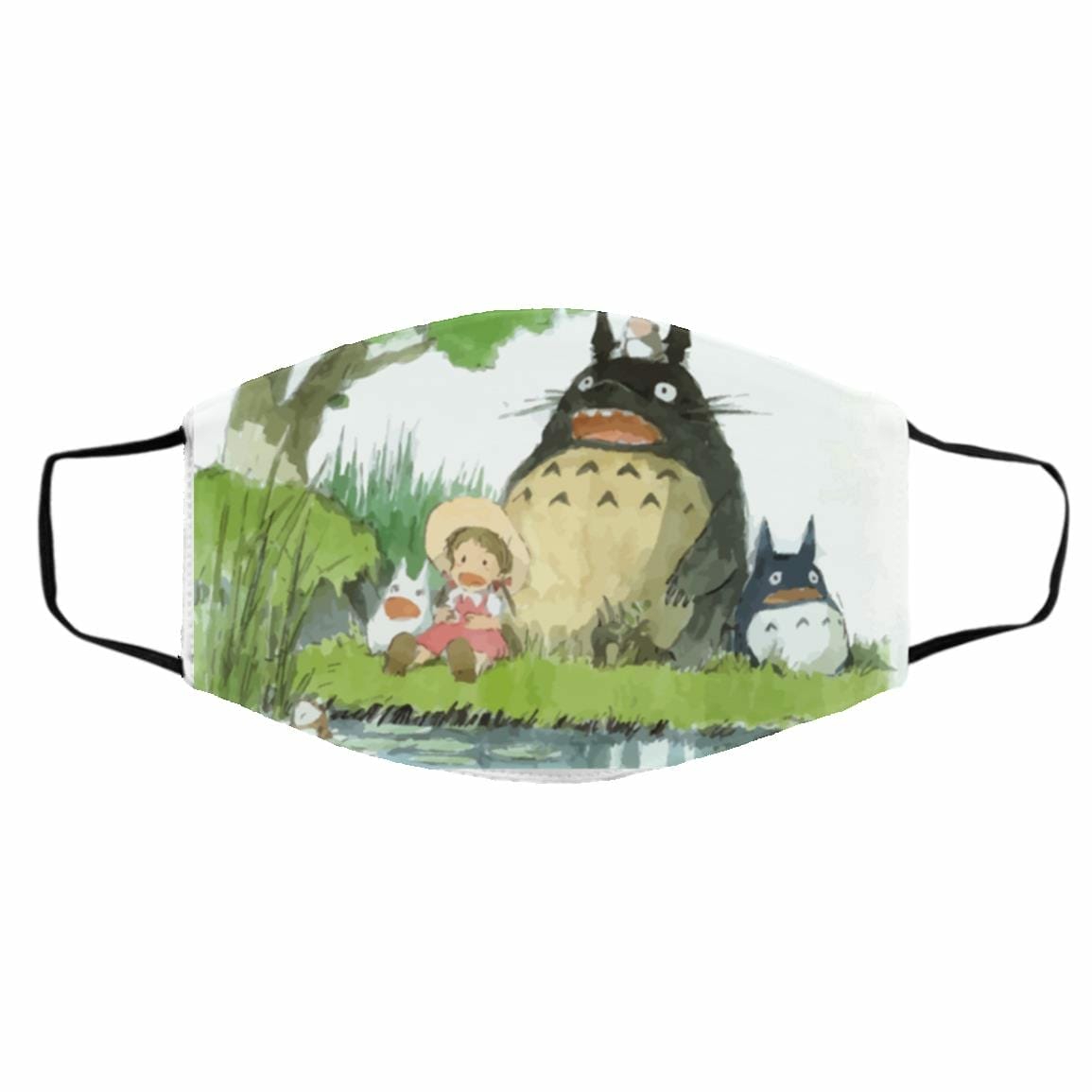 Face Covers | My Neighbor Totoro Picnic Face Mask Accessories Face Covers