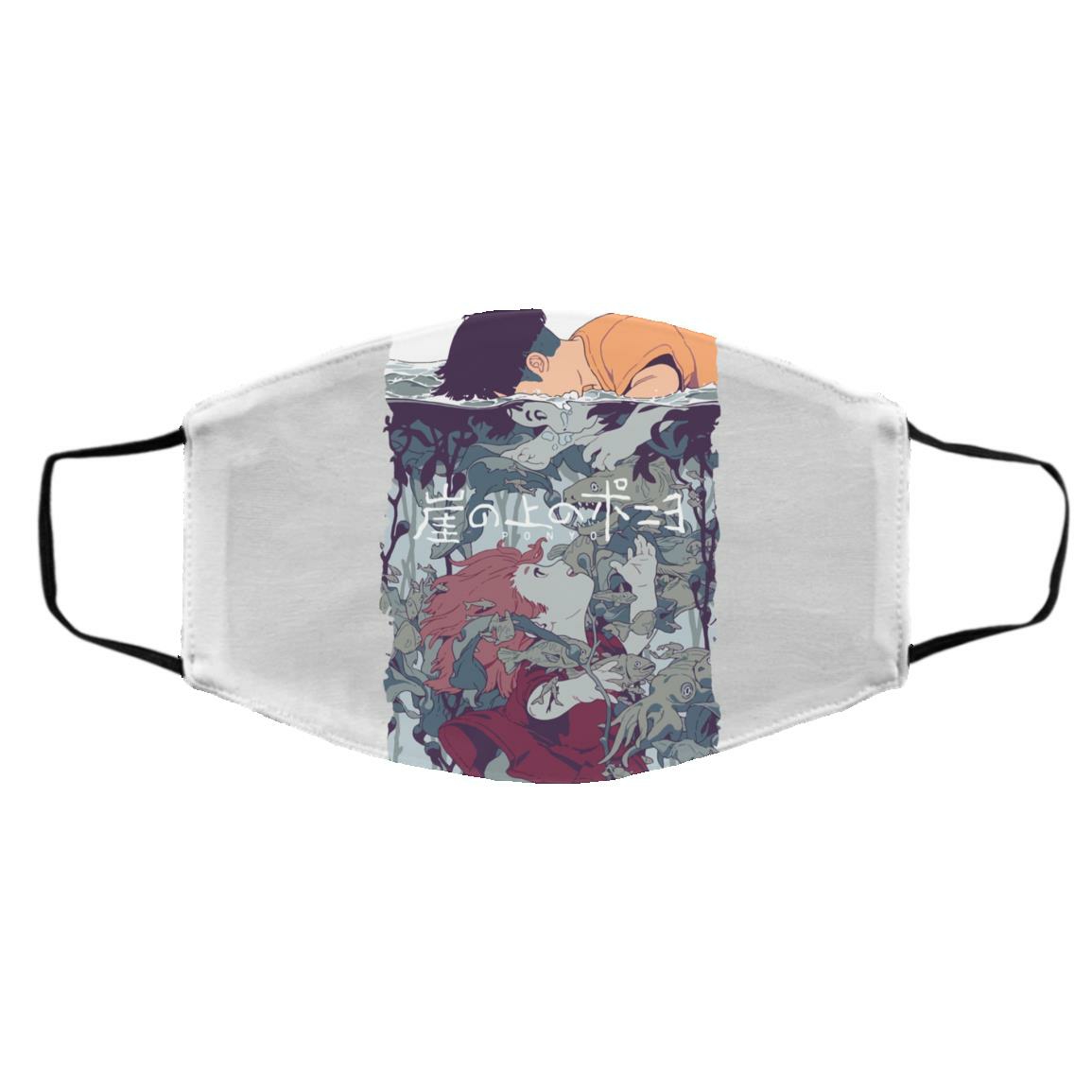 Face Covers | Ponyo And Sosuke Creative Art Face Mask Accessories Face Covers