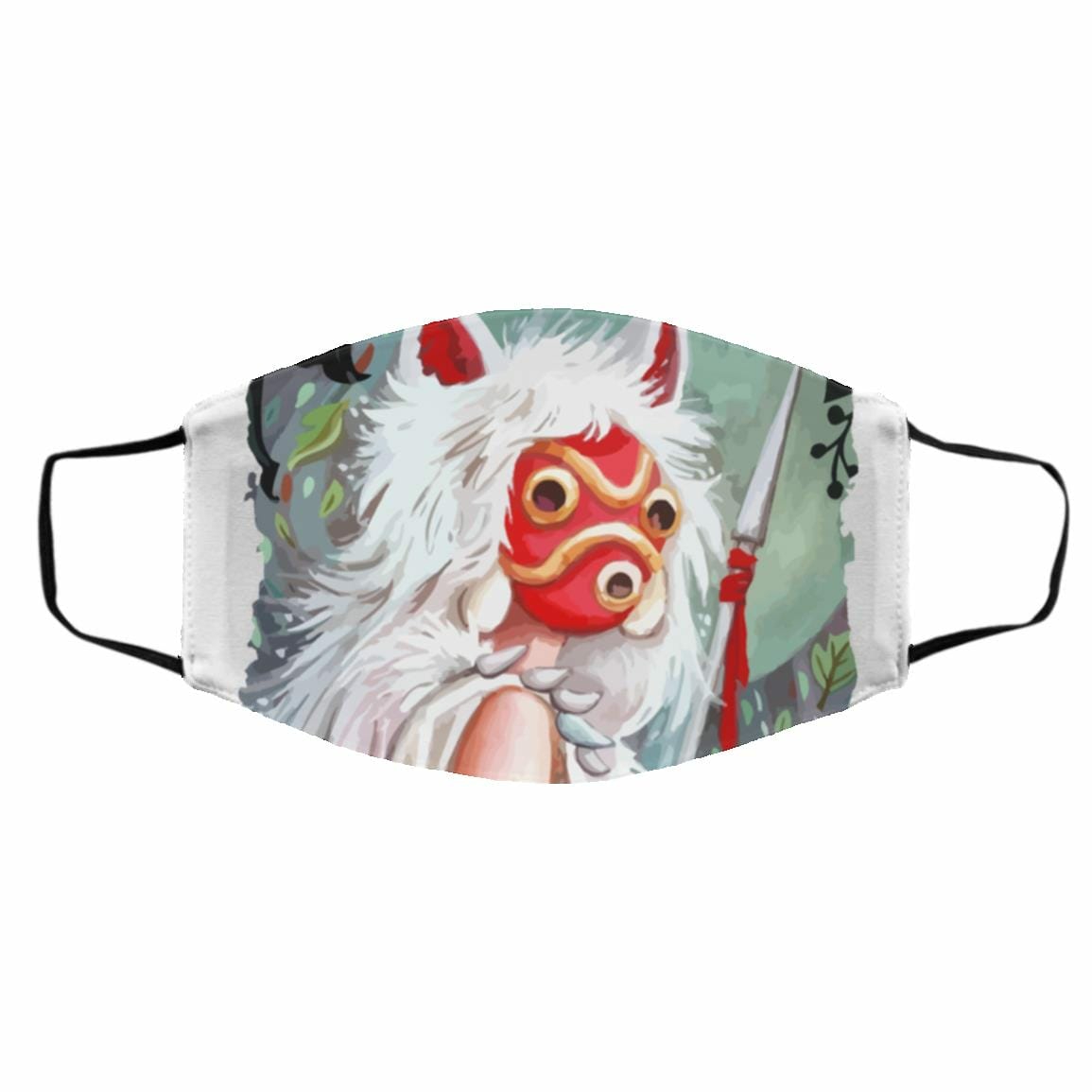 Face Covers | Princess Mononoke – Forest Guardian Face Mask Accessories Face Covers