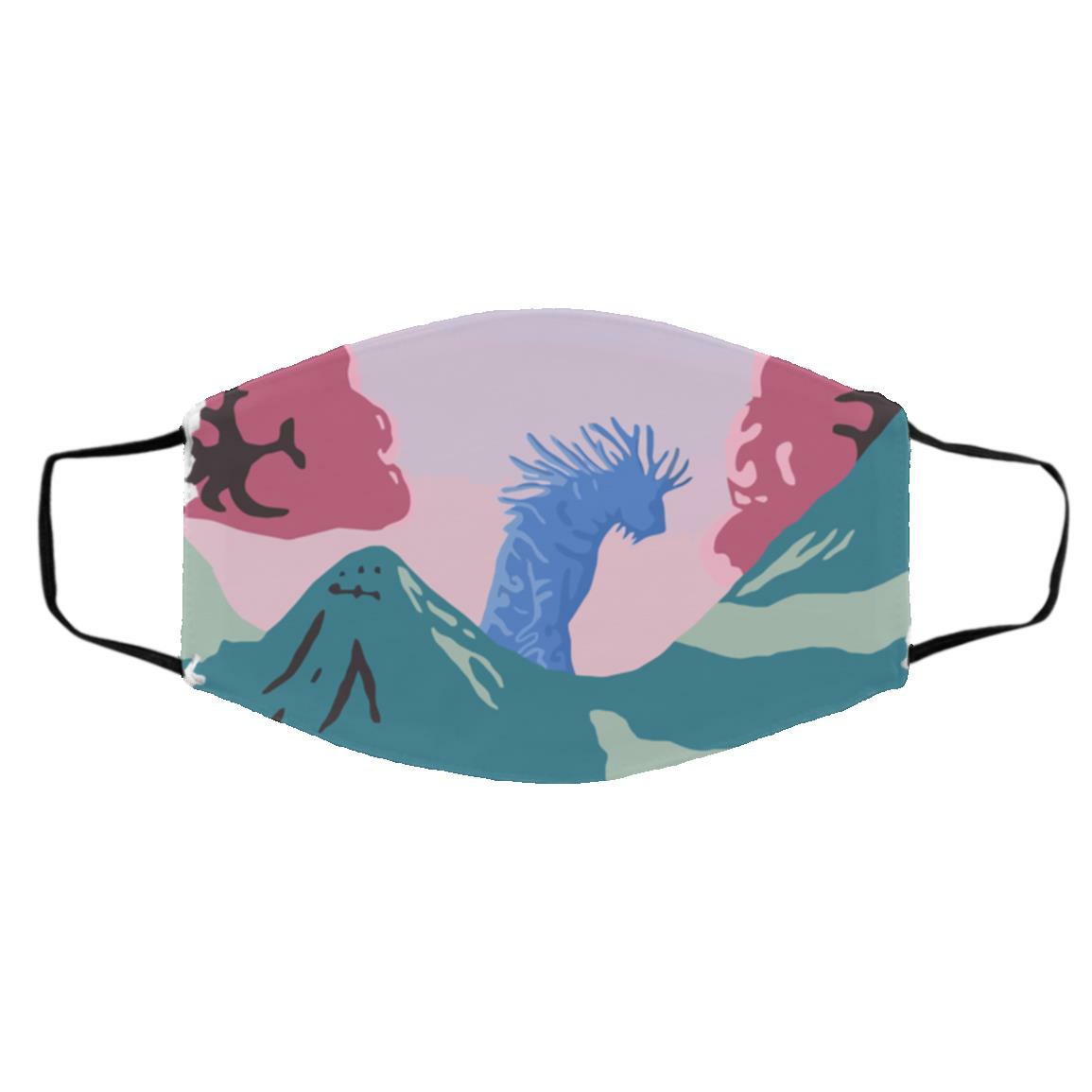 Face Covers | Princess Mononoke – Shishigami Night Time Face Mask Accessories Face Covers