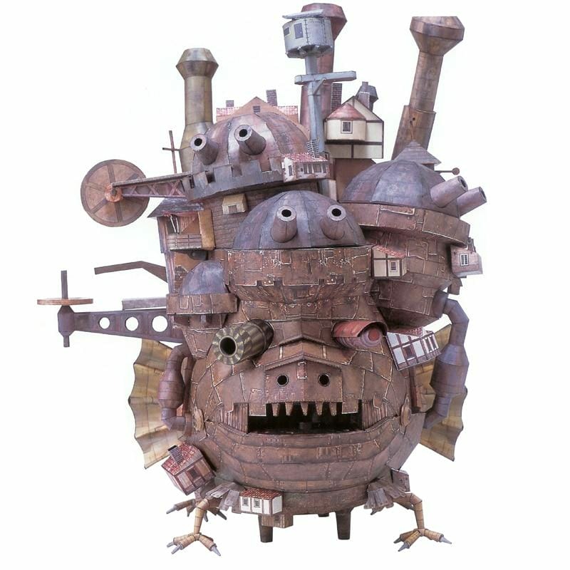 Howl’s Moving Castle | Howl’s Moving Castle Diy Paper Model 50Cm Howl's Moving Castle Howl's Moving Castle