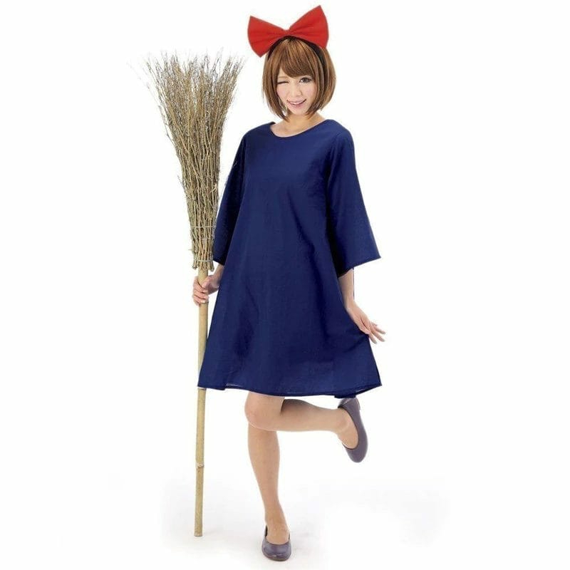 Kiki’s Delivery Service | Kiki’s Delivery Service Dress And Head Wear Set Cosplay Costumes Plushies & Figurines Kiki's Delivery Service