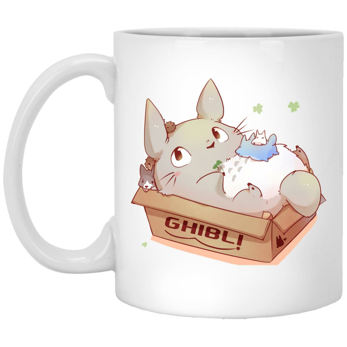 Mugs | Cute Totoro In The Box Mug Home Decor Mugs