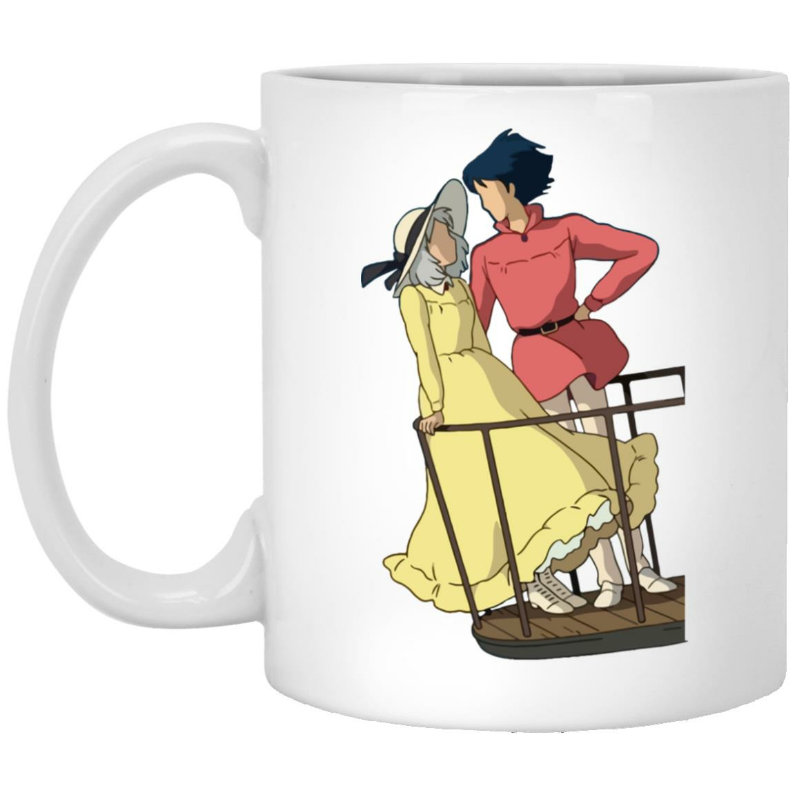 Mugs | Howl’s Moving Castle – Sophie And Howl Gazing At Each Other Mug Home Decor Mugs