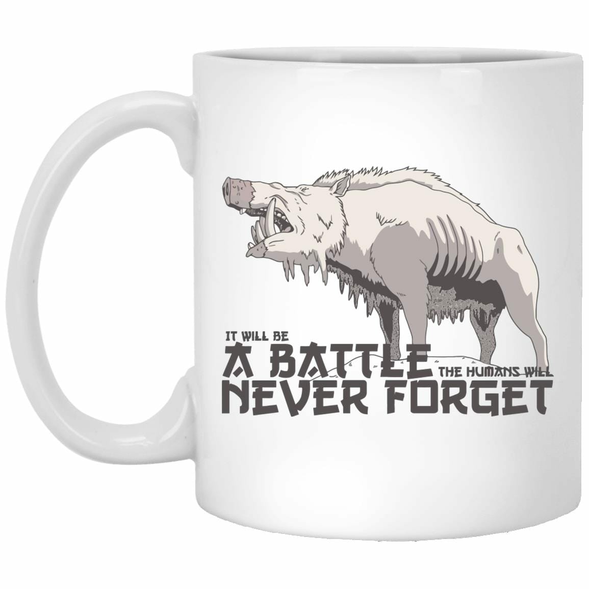 Mugs | Princess Mononoke – A Battle Never Forget Mug Home Decor Mugs