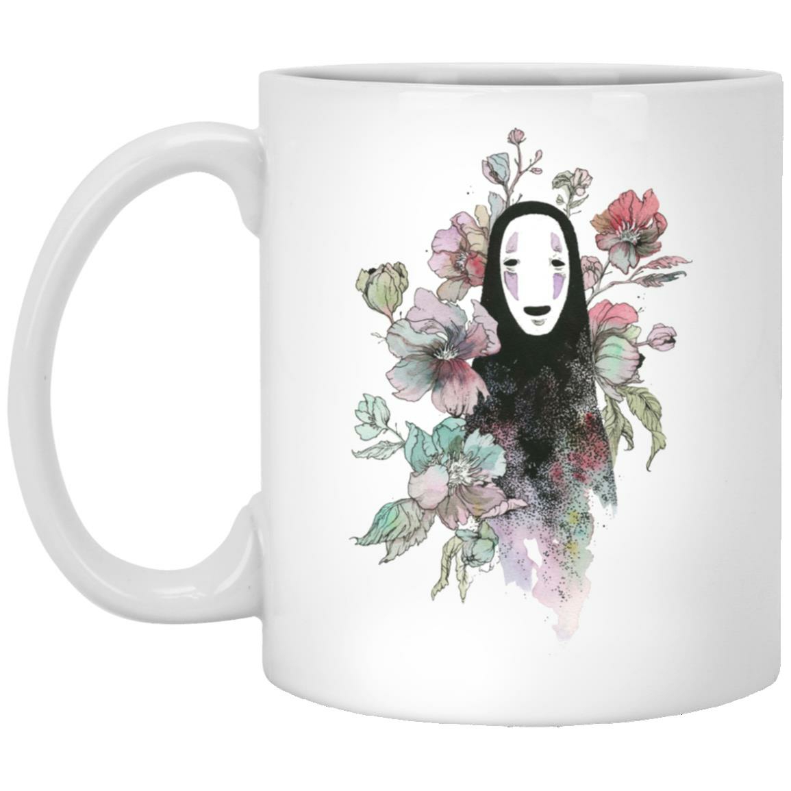 Mugs | Spirited Away – Kaonashi By The Flowers Mug Home Decor Mugs