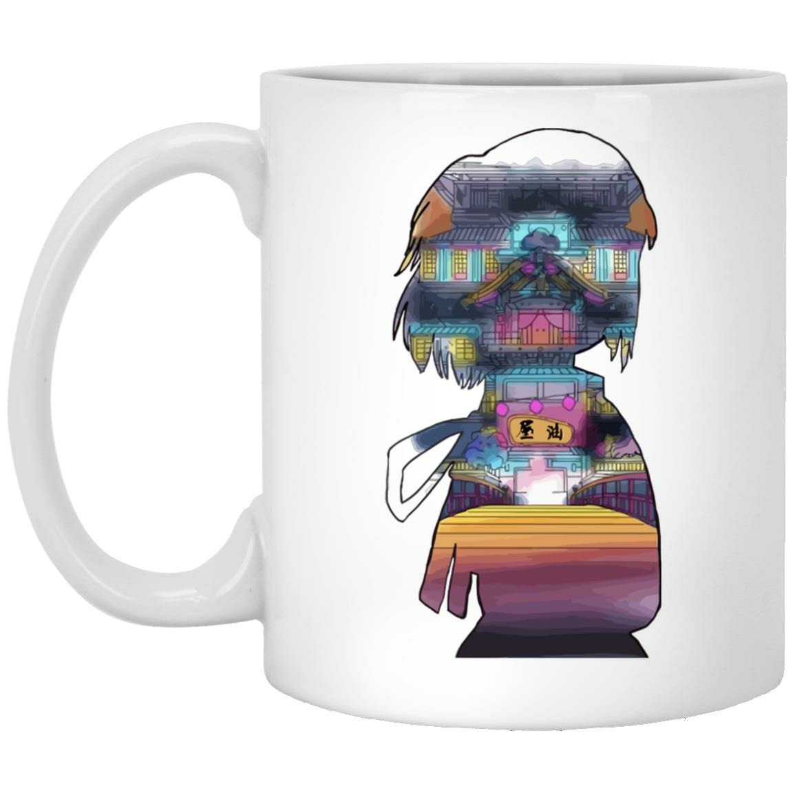 Mugs | Spirited Away – Sen And The Bathhouse Cutout Colorful Mug Home Decor Mugs