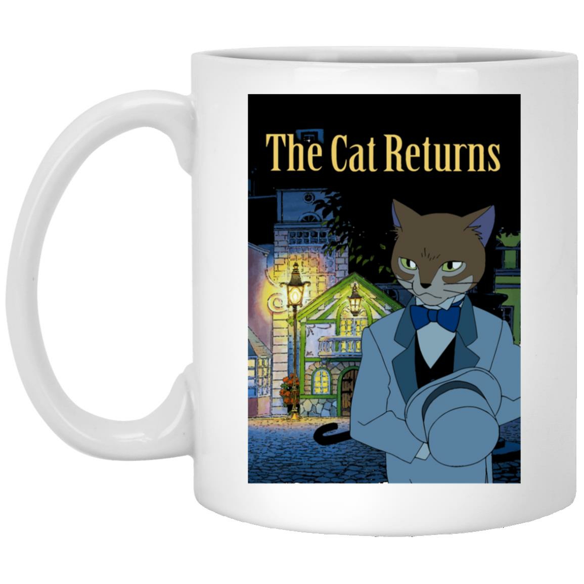 Mugs | The Cat Returns Poster Mug Home Decor Mugs