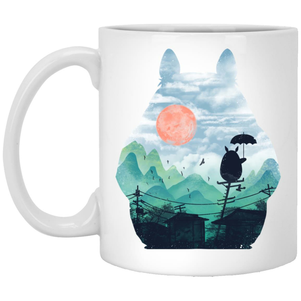 Mugs | Totoro On The Line Lanscape Mug Home Decor Mugs