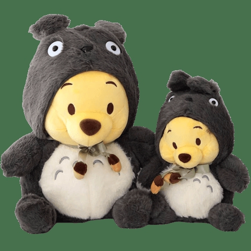 My Neighbor Totoro | Chubby Pooh Bear Cosplay Totoro Kawaii Plush Toy My Neighbor Totoro My Neighbor Totoro