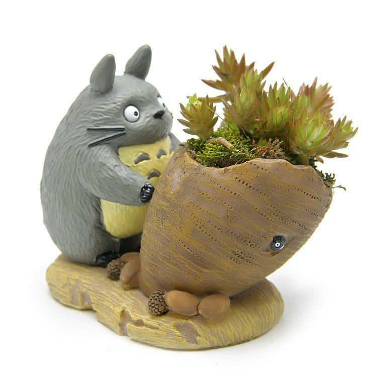 My Neighbor Totoro | Totoro Landscape Bonsai Pot Plushies & Figurines My Neighbor Totoro