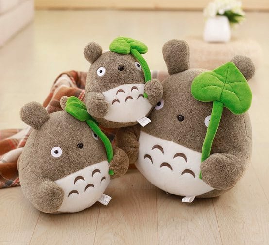 My Neighbor Totoro | Totoro Plush With Lotus Leaf My Neighbor Totoro My Neighbor Totoro