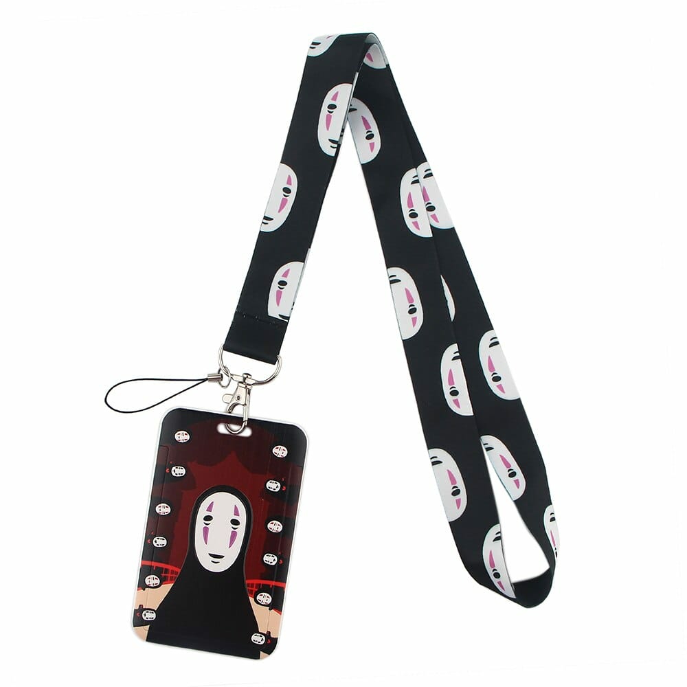 Office & Stationery | Spirited Away No Face Lanyard For Keychain Id Card Holder Accessories Office & Stationery