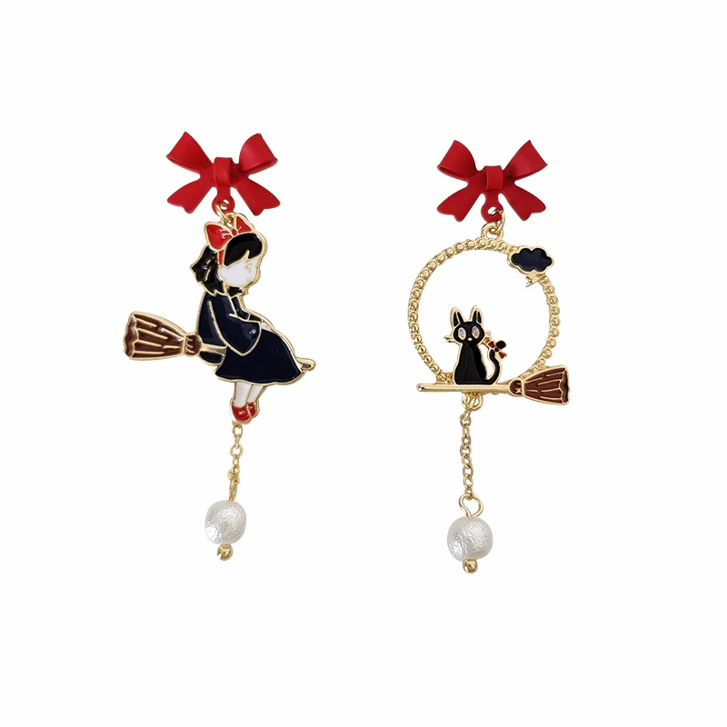 Other Accessories | Kiki’s Delivery Service Cute Pearl Asymmetry Earrings Accessories Other Accessories