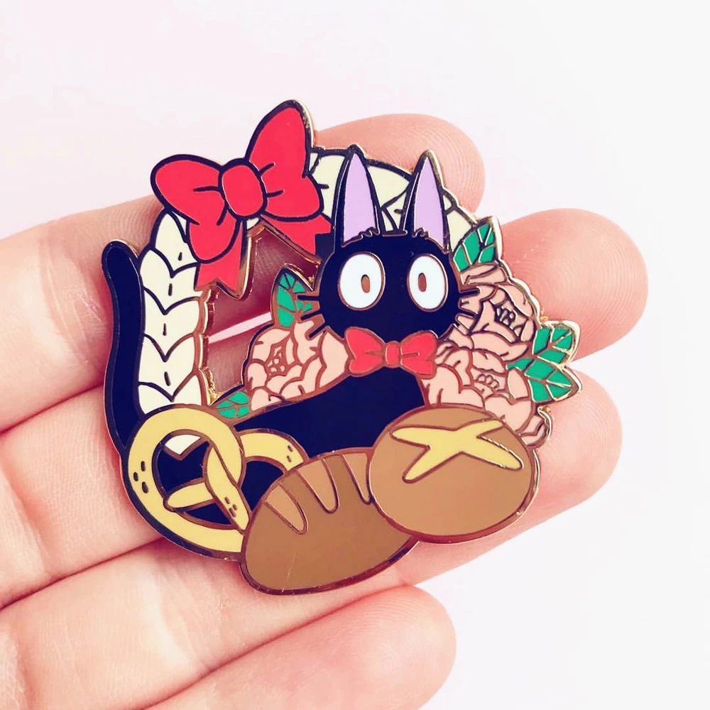 Other Accessories | Kiki’s Delivery Service – Jiji The Baker Enamel Badge Pin Accessories Other Accessories