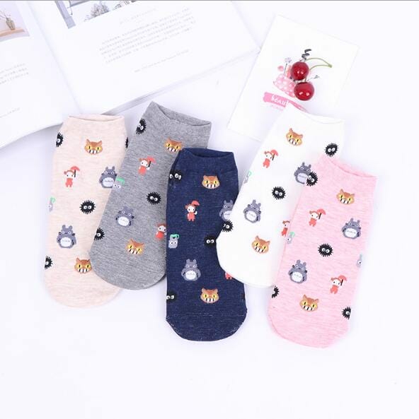 Other Accessories | My Neighbor Totoro Characters Socks 5 Colors Accessories Other Accessories