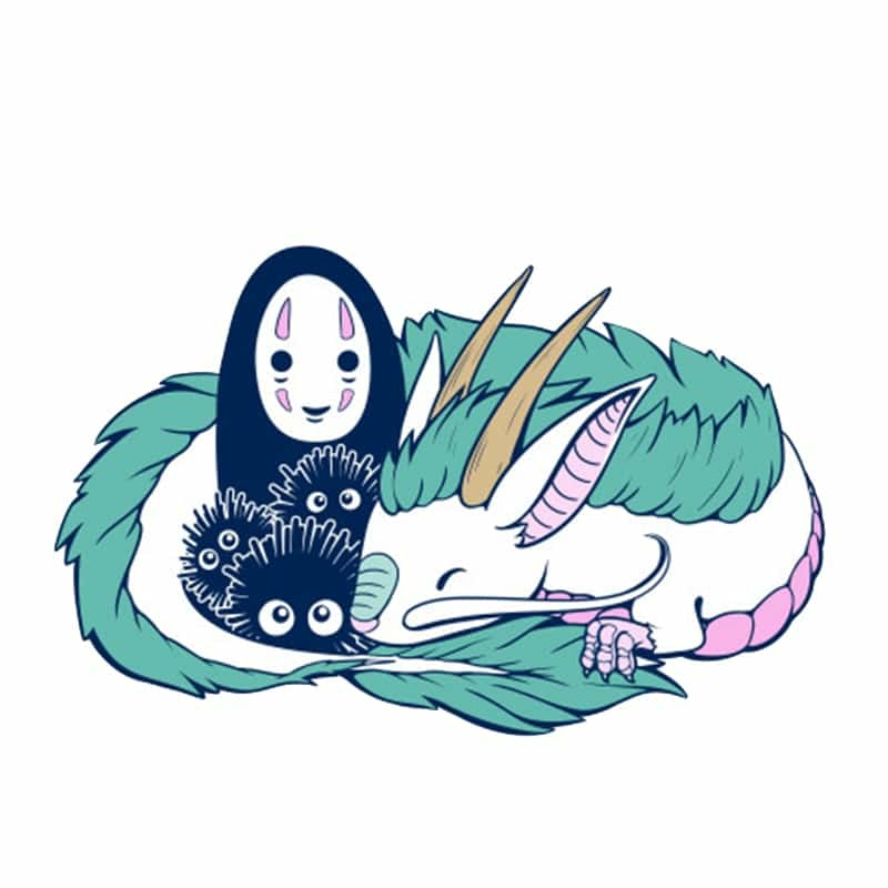 Other Accessories | Spirited Away No Face Kaonashi And Haku Badge Pins Accessories Other Accessories