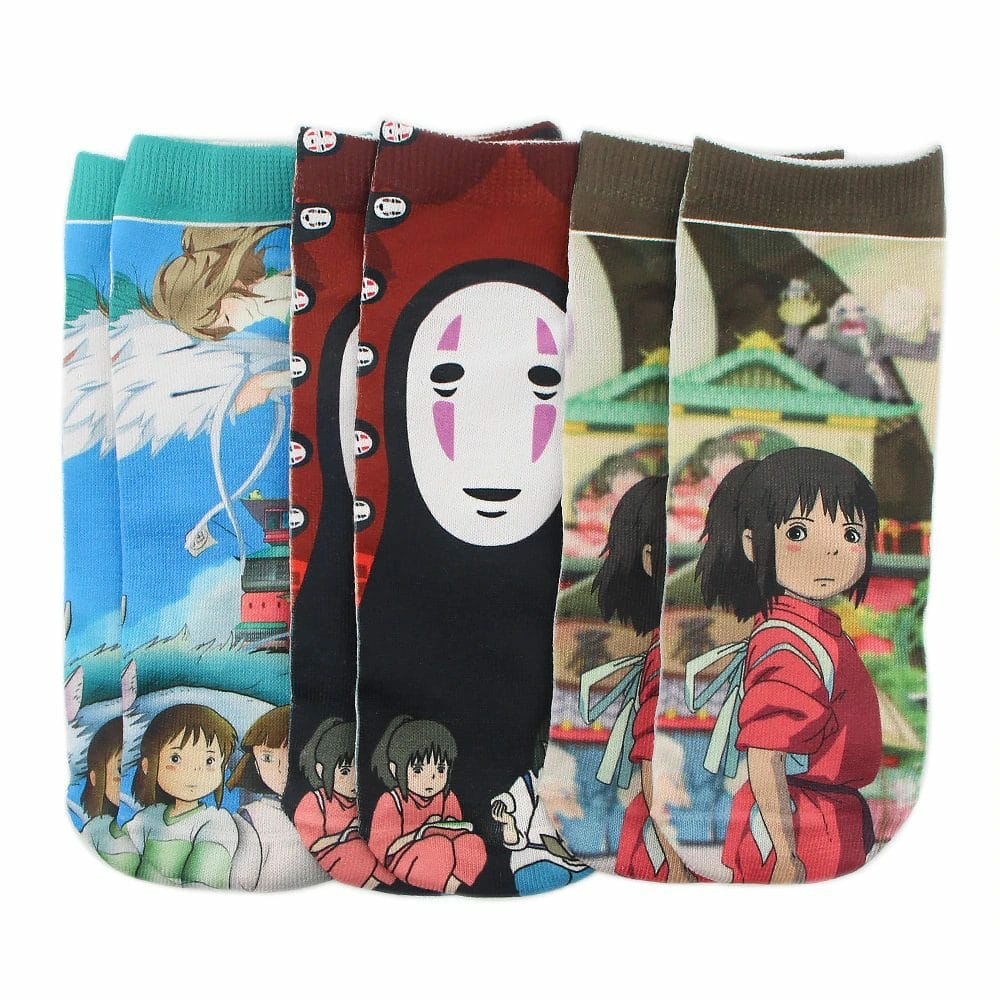 Other Accessories | Spirited Away Short Socks Freesize 3 Styles Accessories Other Accessories