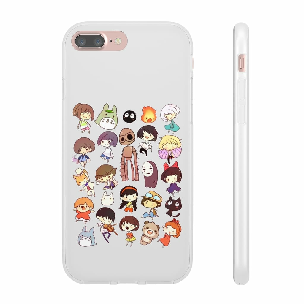 Phone Cases | Ghibli Movie Characters Cute Chibi Collection Iphone Cases Accessories Phone Cases