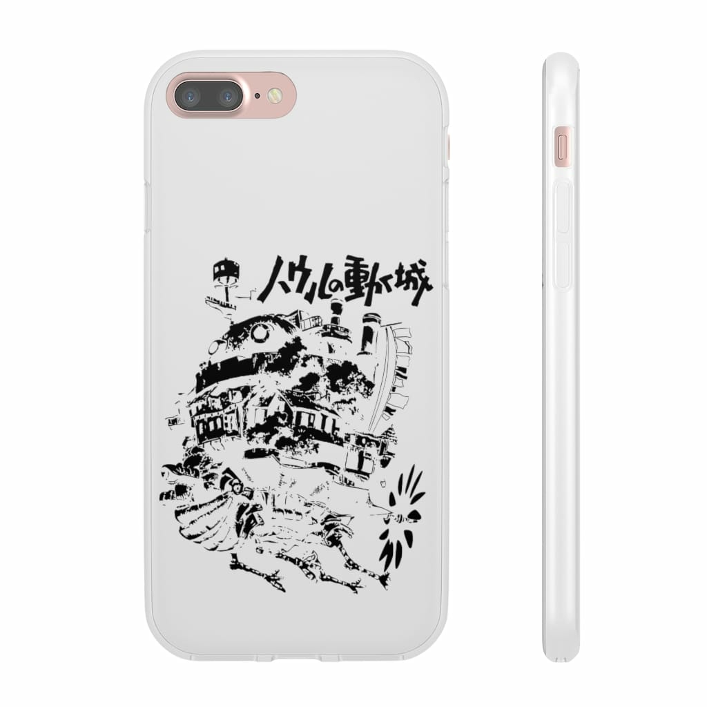 Phone Cases | Howl’s Castle In Black And White Iphone Cases Accessories Phone Cases