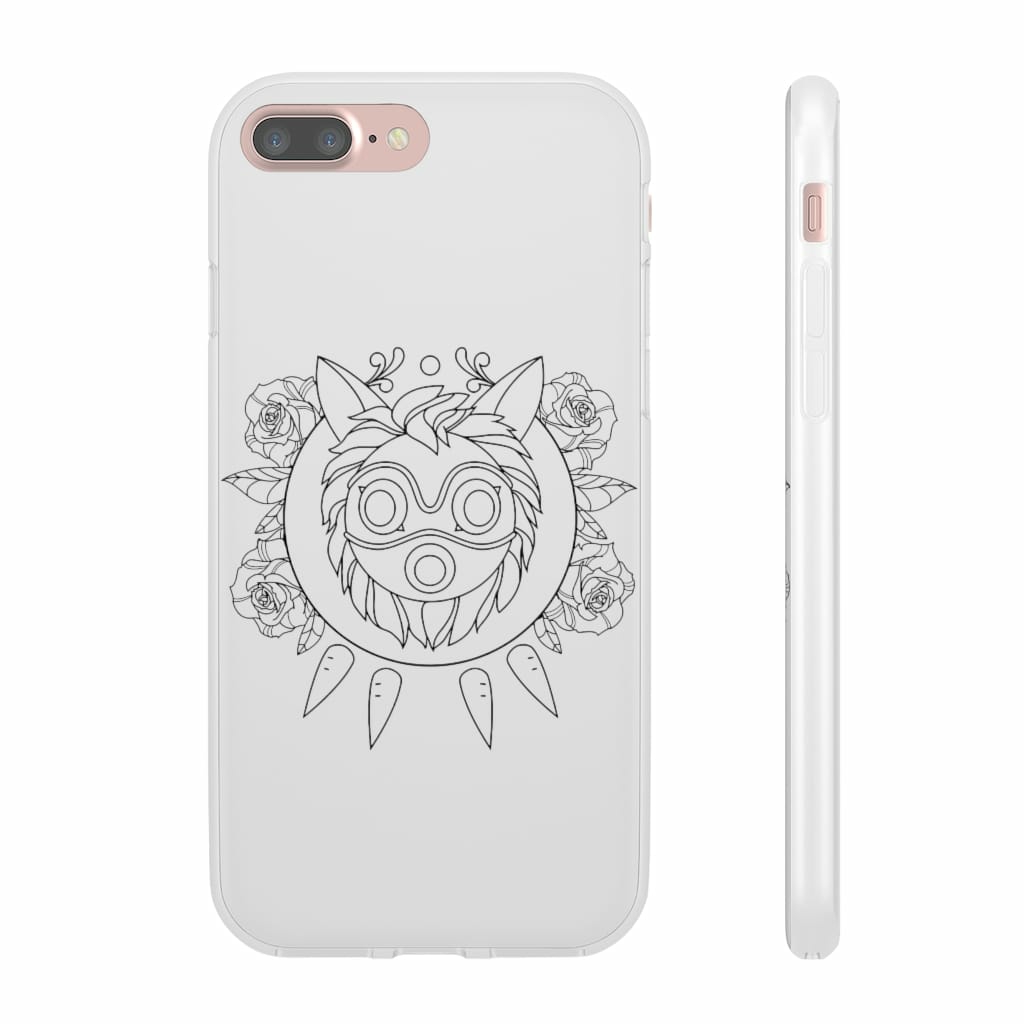 Phone Cases | Princess Mononoke Mask In Black And White Iphone Cases Accessories Phone Cases