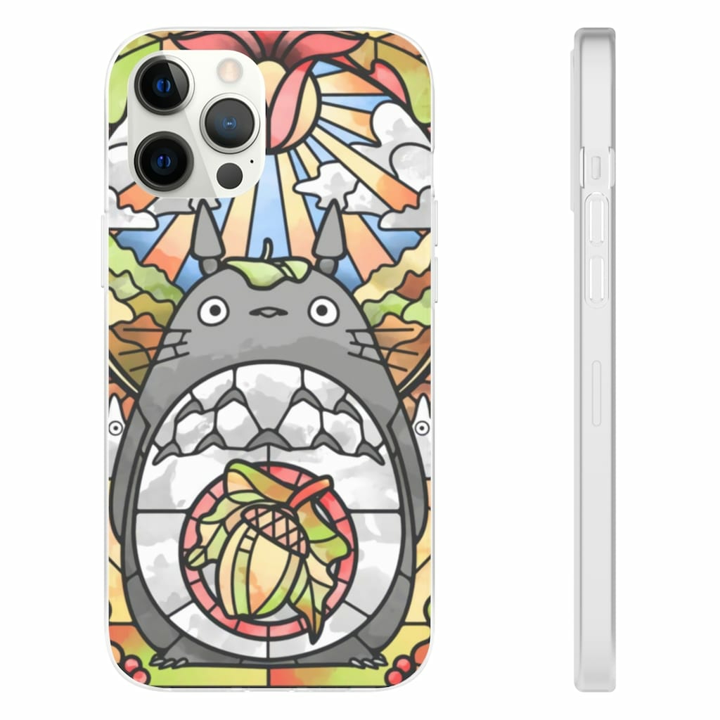 Phone Cases | Totoro Stained Glass Art Iphone Cases Accessories Phone Cases