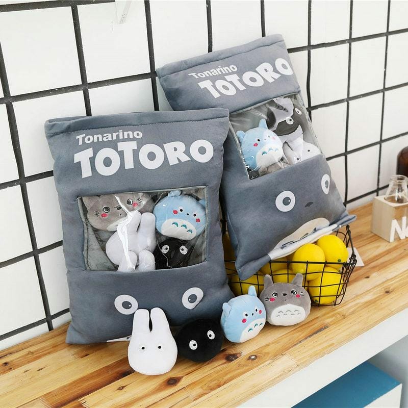 Pillows & Covers | Totoro Family Stuffed Pillow Creative Gift Home Decor Pillows & Covers