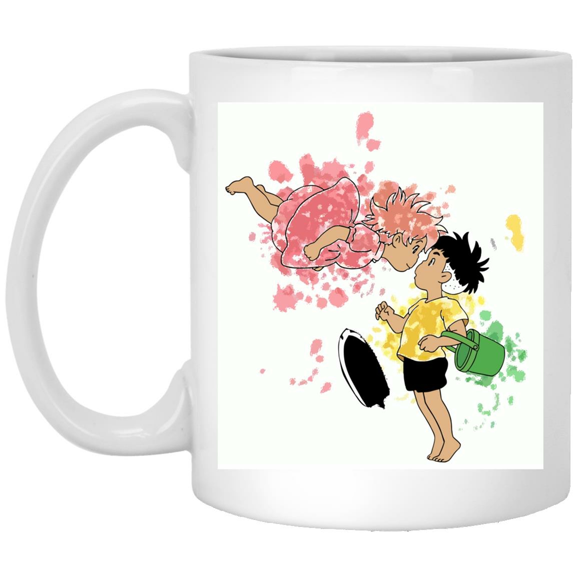 Ponyo | Ponyo And Sosuke Colorful Mug Ponyo