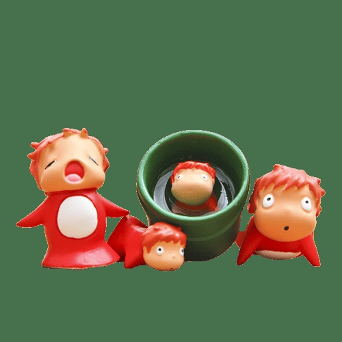 Ponyo | Ponyo On The Cliff By The Sea Toy Garden Decor Plushies & Figurines Ponyo