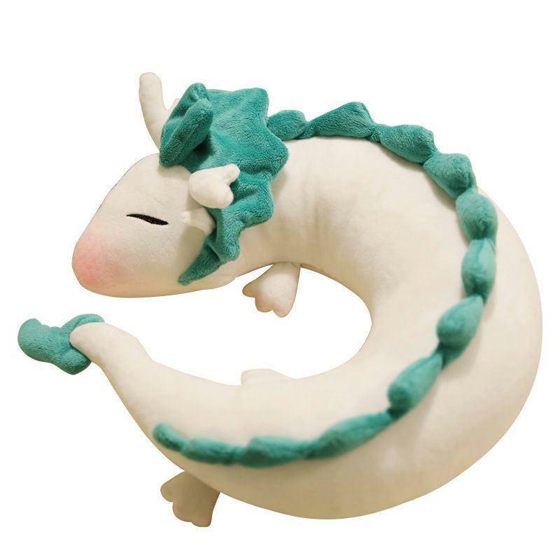 Spirited Away | Spirited Away Haku U-Shape Stuffed Plush Plushies & Figurines Spirited Away