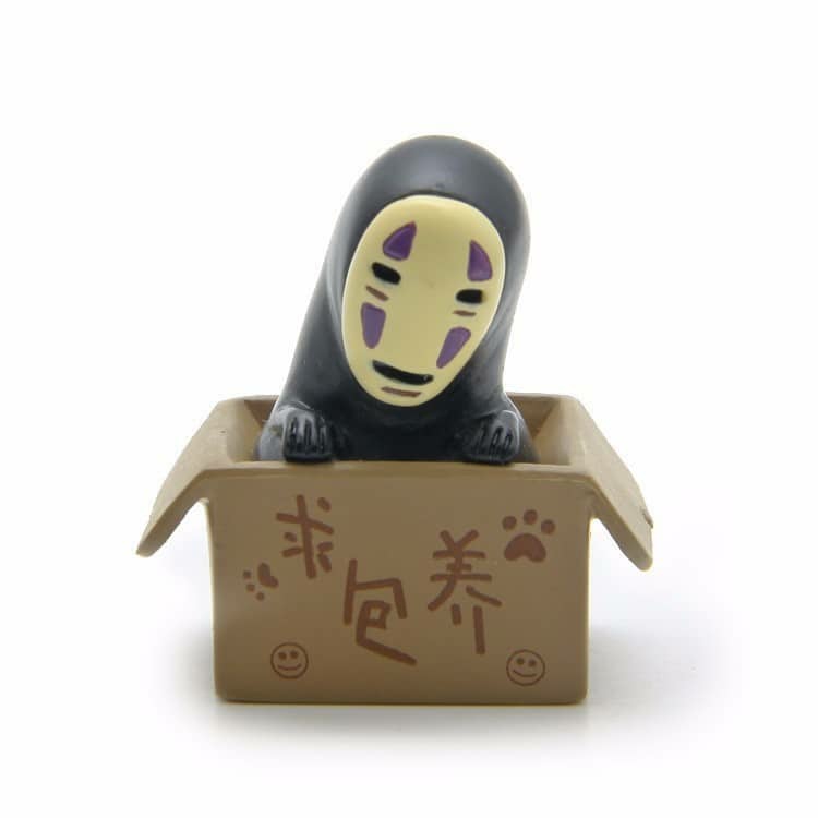 Spirited Away | Spirited Away No Face Kaonashi In Box Figure Plushies & Figurines Spirited Away