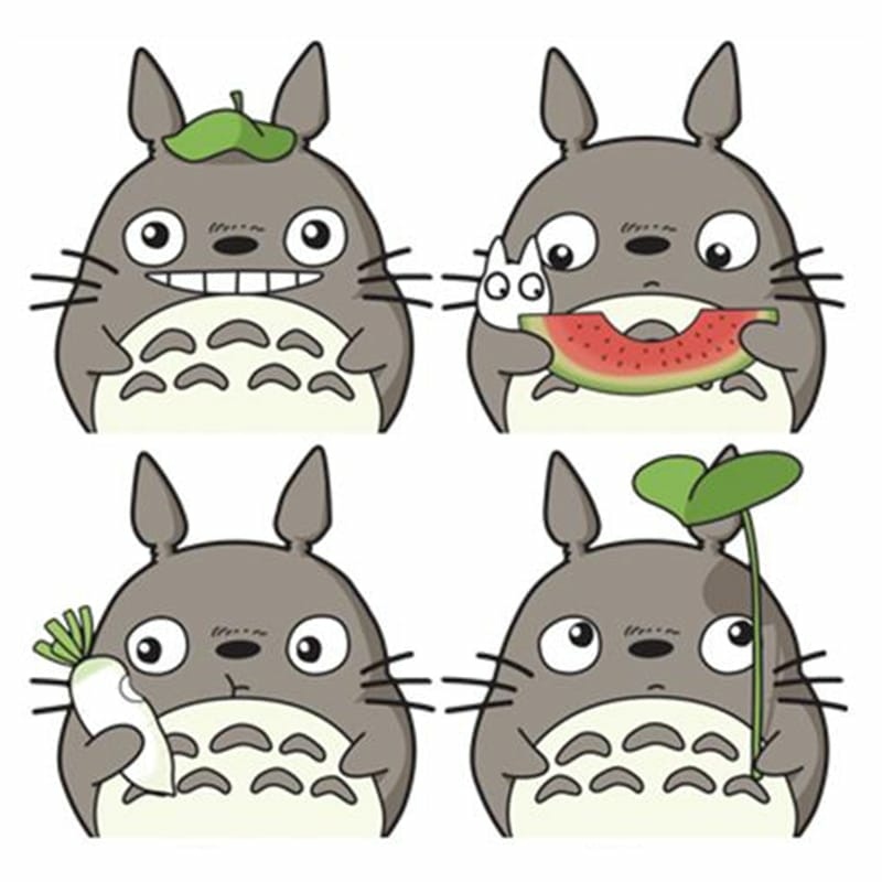 Stickers & Decals | Cute Totoro Vinyl Waterproof Car Stickers Home Decor Stickers & Decals