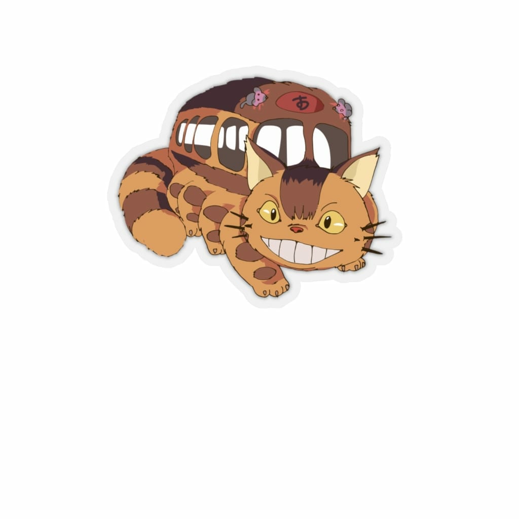 Stickers & Decals | My Neighbor Totoro Smiling Cat Bus Sticker Home Decor Stickers & Decals