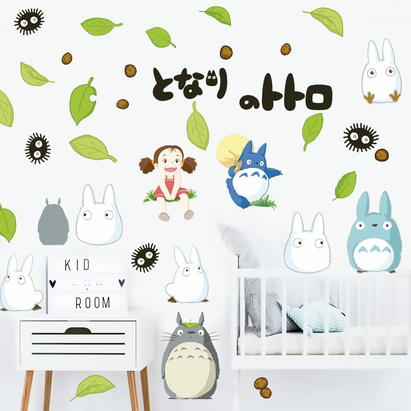 Stickers & Decals | My Neighbor Totoro Wall Stickers Home Decoration Home Decor Stickers & Decals