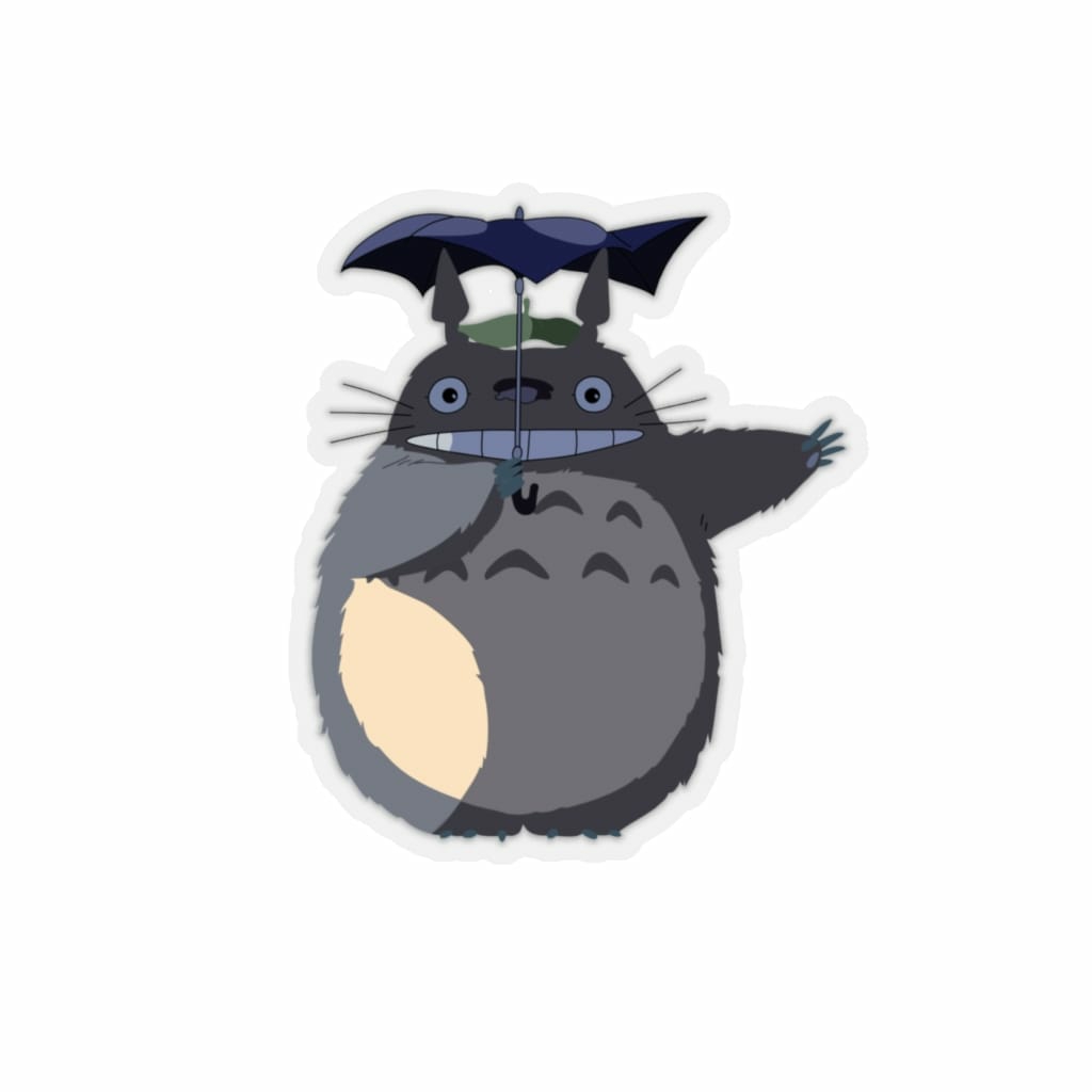 Stickers & Decals | My Neighbor Totoro With Umbrella Stickers Home Decor Stickers & Decals