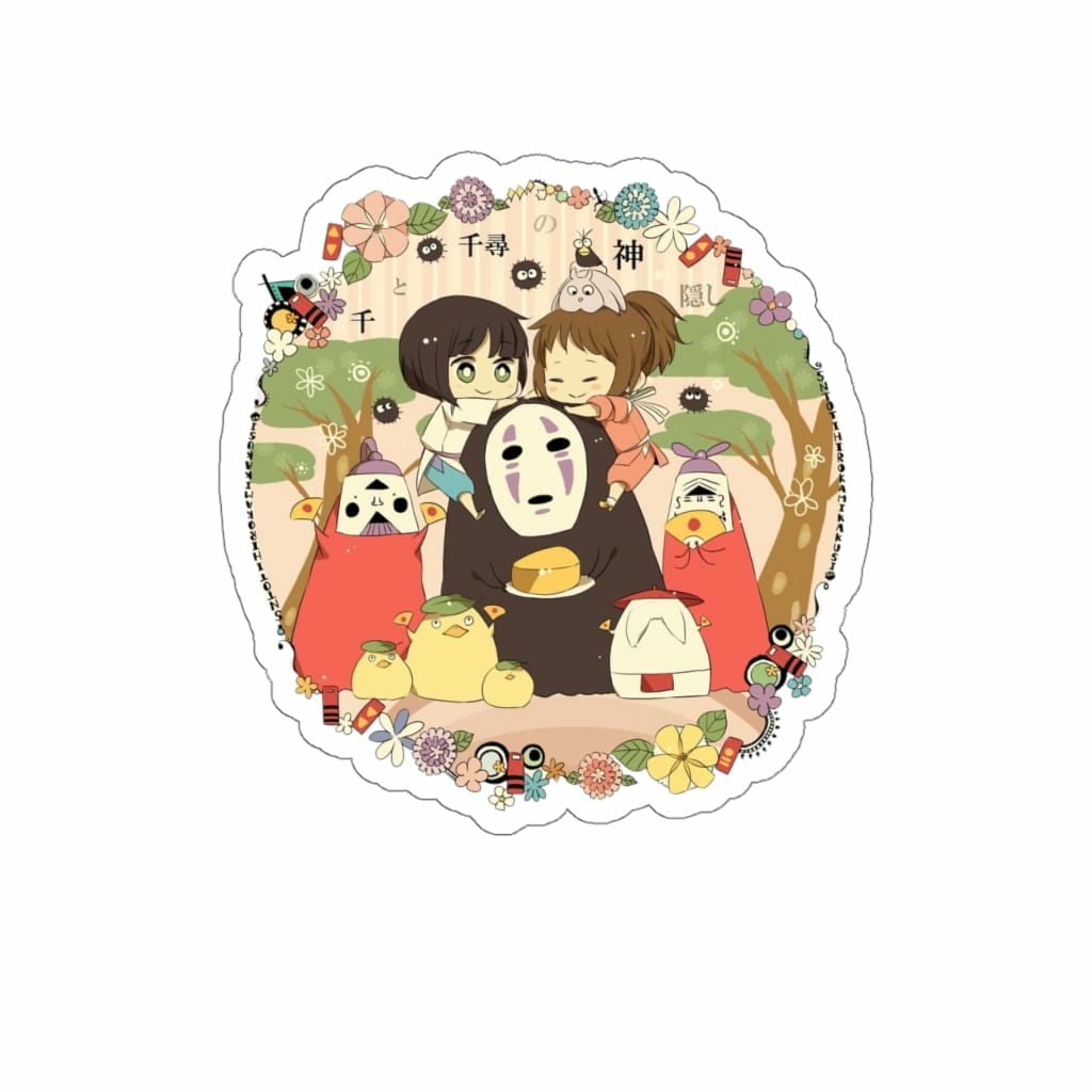 Stickers & Decals | Spirited Away – Kaonashi No Face And Friends Stickers Home Decor Stickers & Decals