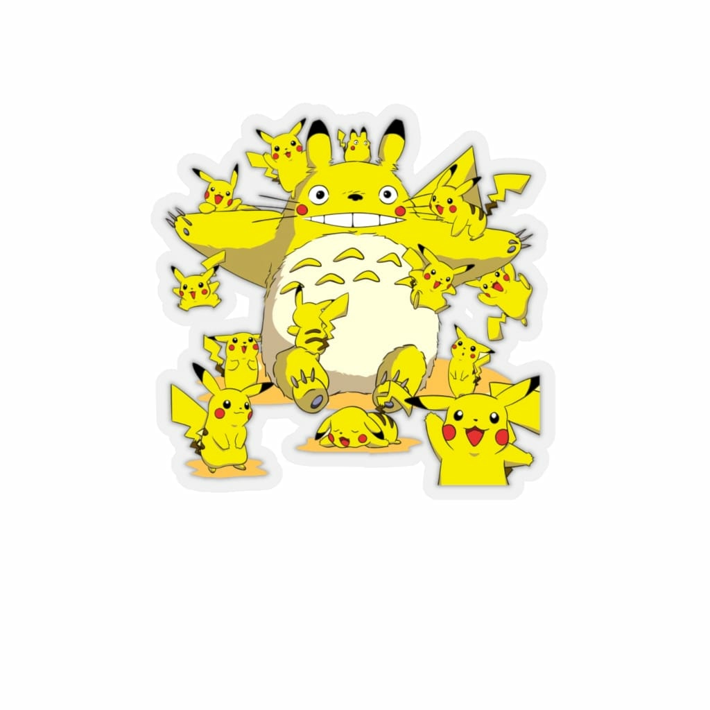 Stickers & Decals | Totoro Cosplay Pikachu Stickers Home Decor Stickers & Decals