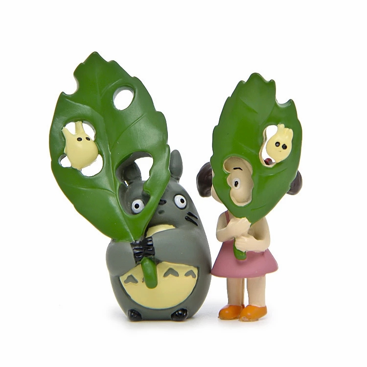 Toys & Games | My Neighbor Totoro And Mei Miniature Figurines 2Pcs/Set Home Decor Toys & Games