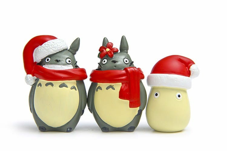 Toys & Games | My Neighbor Totoro Christmas Figure 3Pcs/Set Home Decor Toys & Games