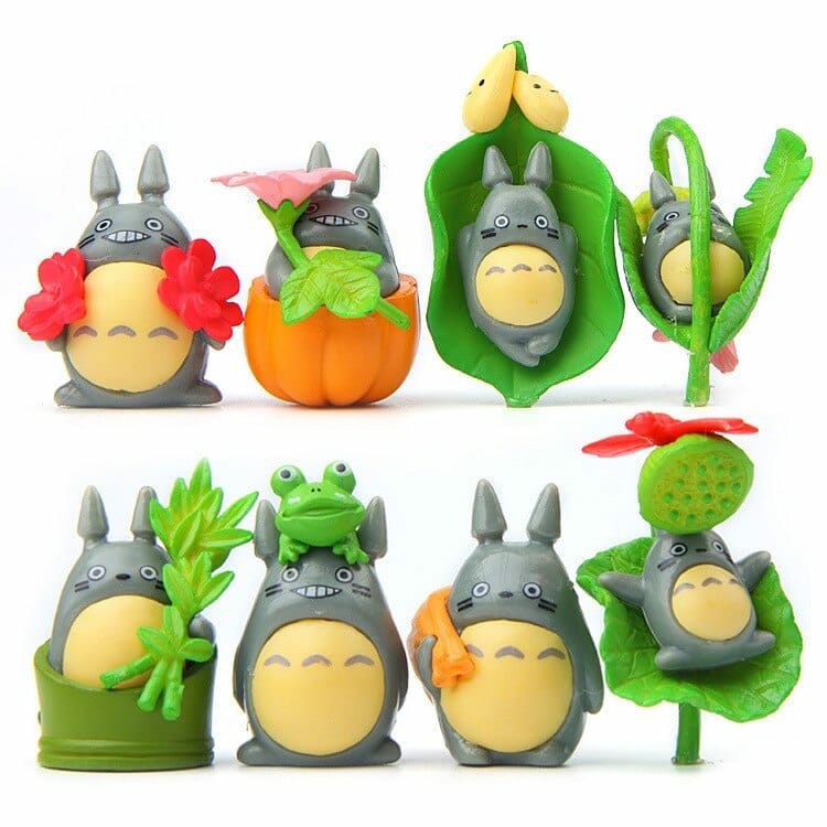 Toys & Games | My Neighbor Totoro Figurines Garden Miniature Decor 8Pcs/Set Home Decor Toys & Games