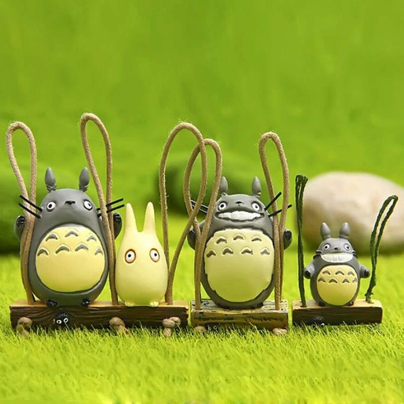 Toys & Games | My Neighbor Totoro Swing Figure Garden Decoration Ornaments Home Decor Toys & Games