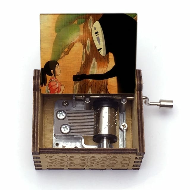 Toys & Games | Spirited Away Wooden Music Box Vintage Style Home Decor Toys & Games