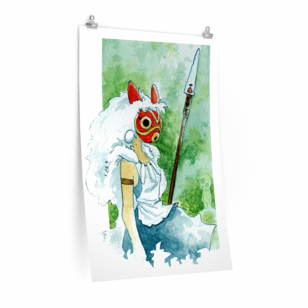 Wall Decor | Princess Mononoke Watercolor Style 2 Poster Home Decor Wall Decor