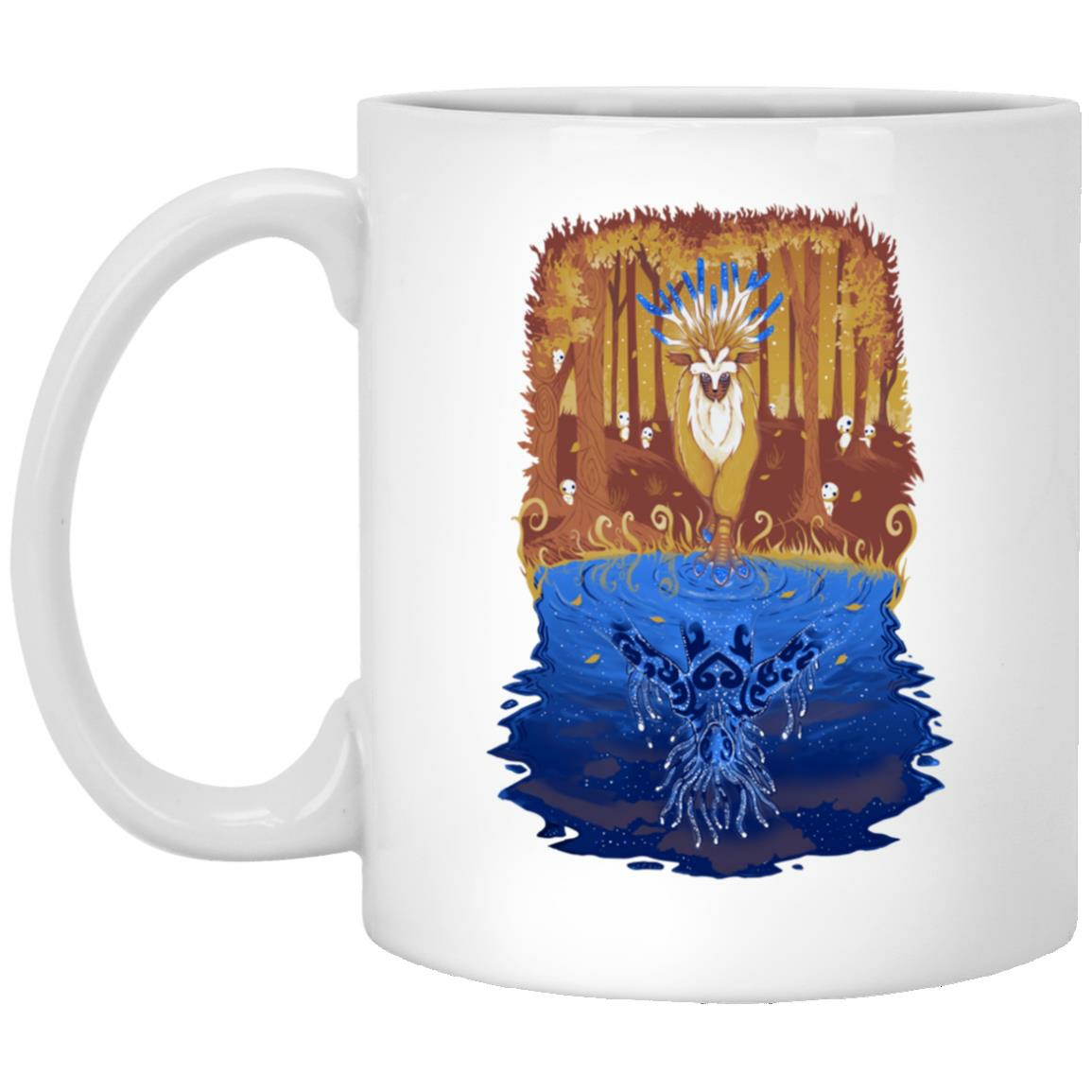 Mugs | Princess Mononoke Shishigami Day And Night Time Mug Home Decor Mugs